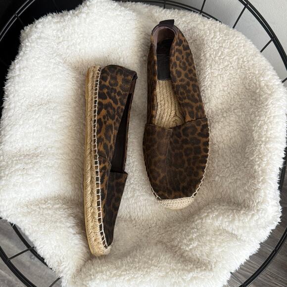 Authentic Saint Laurent Cheetah Espadrilles $595 - Picture 1 of 6